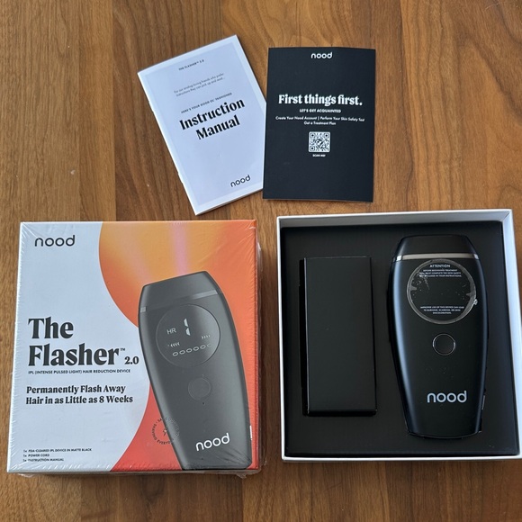 Nood The Flasher 2.0 Hair Removal Device - Black